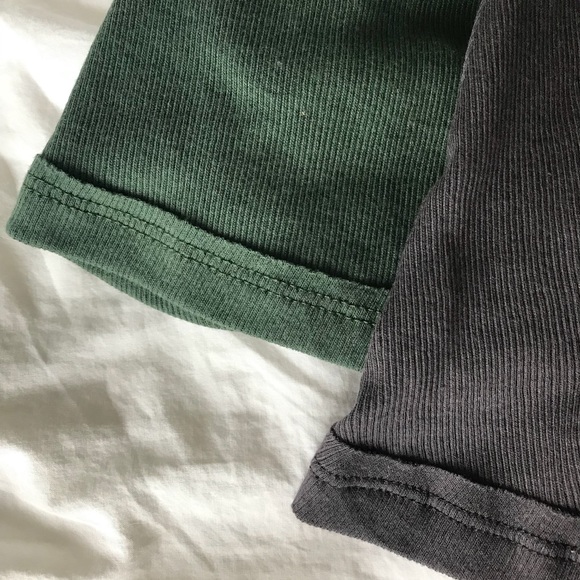 ribbed tank - hunter green - Picture 5 of 5